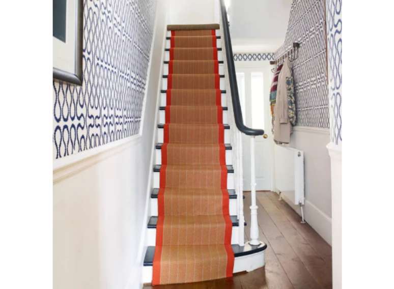 Leve a estampa de um piso a outro, como este projeto fez