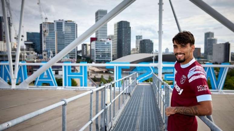 Lucas Paquetá vestirá a camisa número 11 nos Hammers (Foto: Divulgação / West Ham)