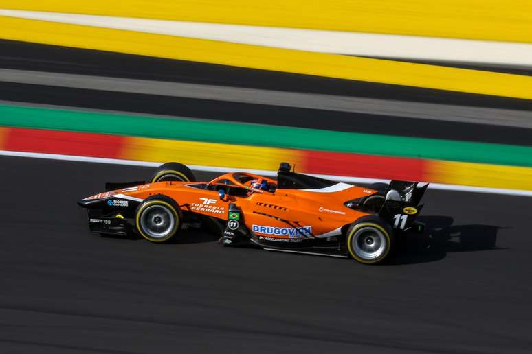 Felipe Drugovich em Spa-Francorchamps 