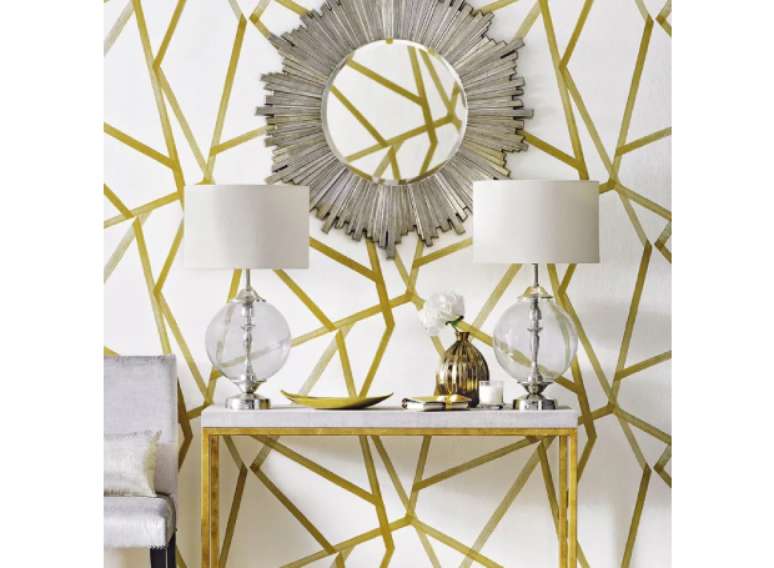 Adicione um toque luxuoso com dourado