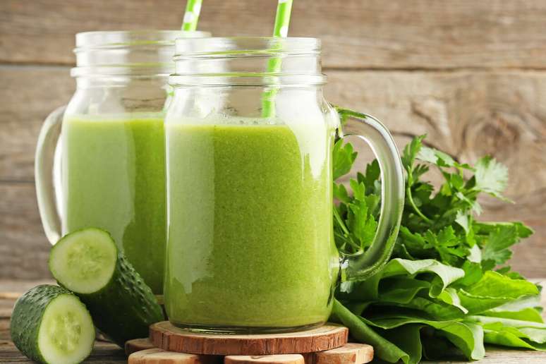 Suco verde (Imagem: Shutterstock)