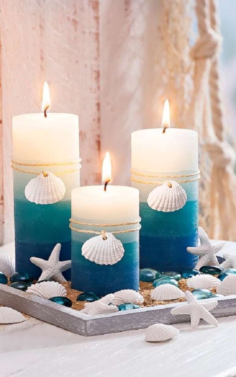 9. Como fazer velas velas para decora&ccedil;&atilde;o n&aacute;utica. Fonte: Weltbild