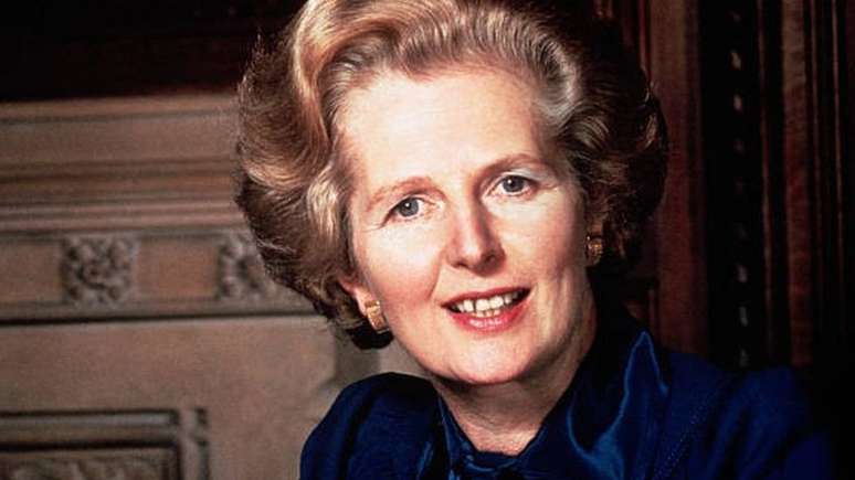 Primeira-ministra britânica Margareth Thatcher foi uma das principais figuras políticas do conservadorismo e do neoliberalismo