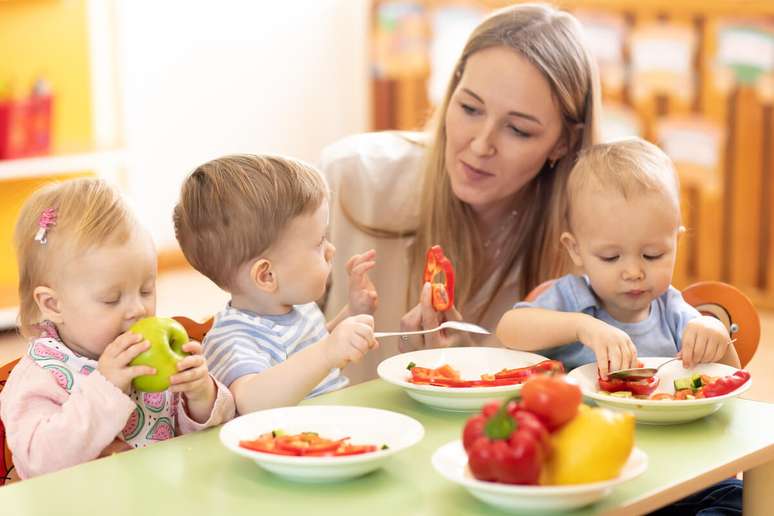 A alimentação deve receber uma atenção especial no berçário 