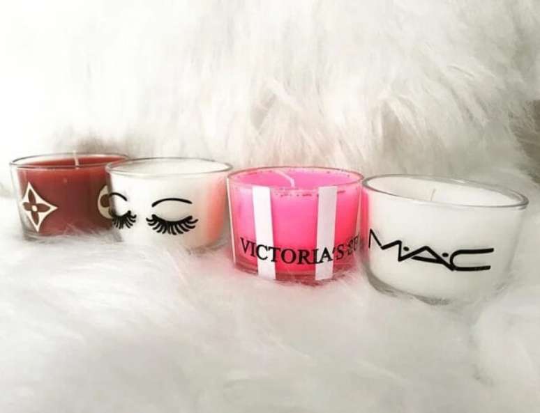 17. Potinhos de velas especiais. Fonte: Caixinhas da Bianca