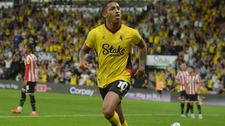 João Pedro vai seguir no Watford (Foto: Divulgação / Watford)