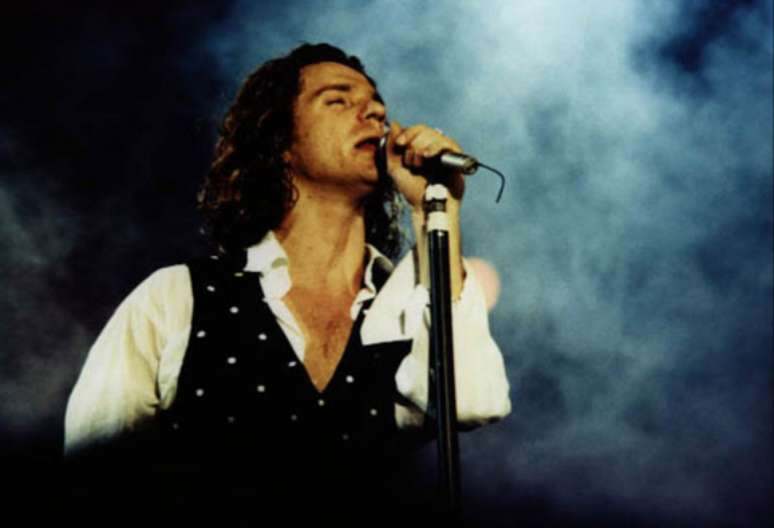 O grupo INXS, de Michael Hutchence, fez um dos mais longos shows do Rock in Rio, com duas horas e vinte de duração