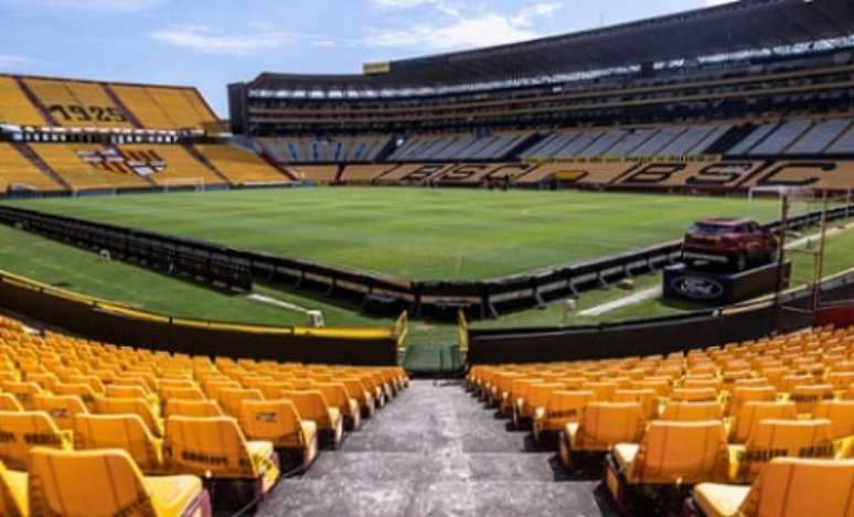 Guayaquil é a sede da decisão (Foto: Divulgação/Barcelona SC)