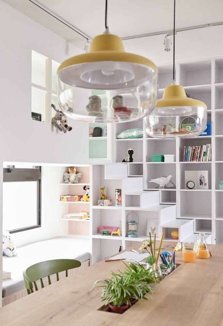 3. Sala de jantar no loft pequeno &ndash; Foto Decor Facil