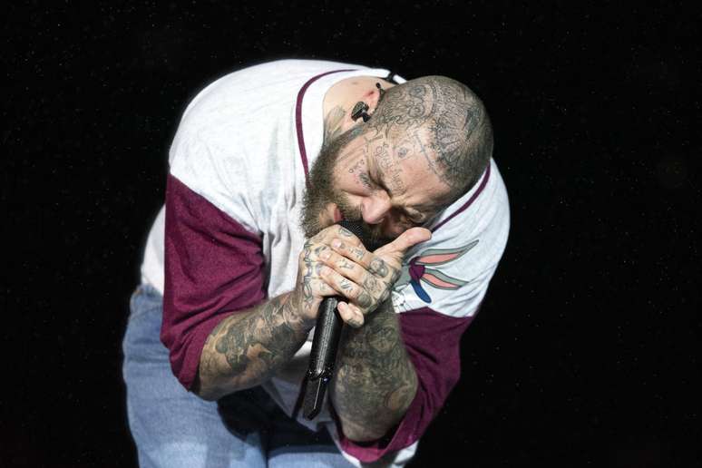 Post Malone fechou segunda noite de shows do Rock in Rio