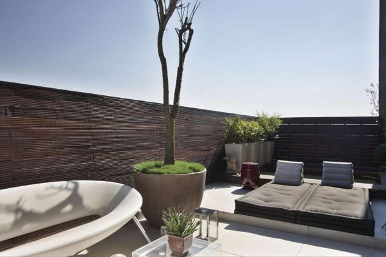 62. Terra&ccedil;o moderno e aconchegante &ndash; Foto Leoshehtman