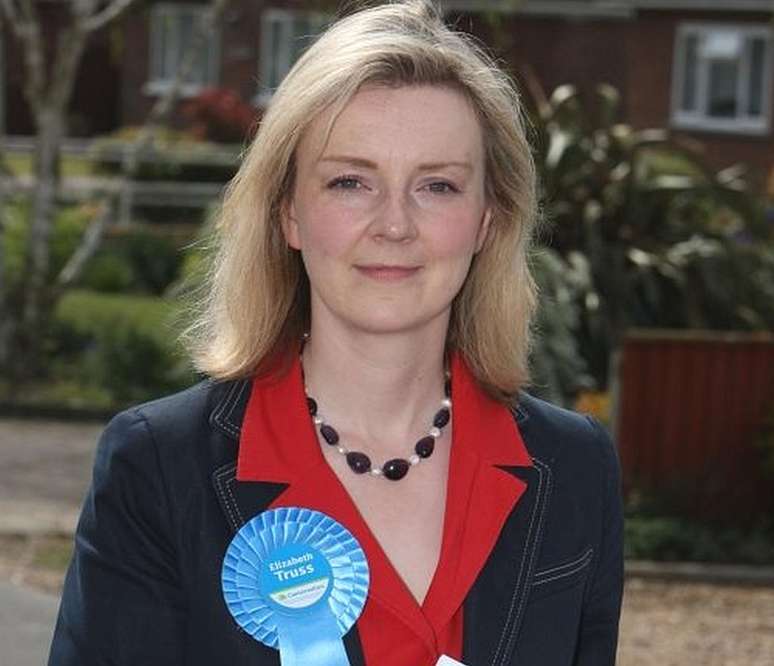 Liz Truss se tornou parlamentar em 2010