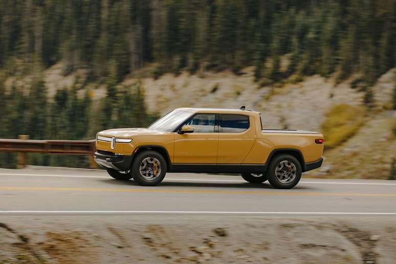 Carro elétrico R1T, da Rivian