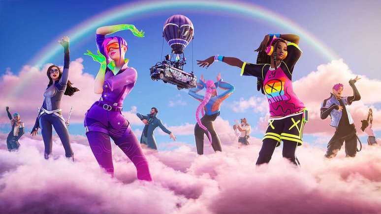 Fortnite dá itens do Orgulho Royale de graça