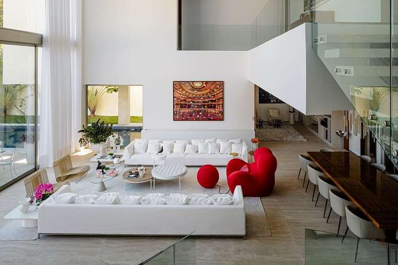 2. As belas cores do quadro foram a base para todo o projeto. Foto: Dhani Borges