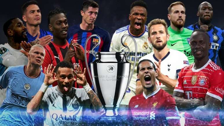 Uefa sorteia os grupos da temporada 2022/23 da Champions League