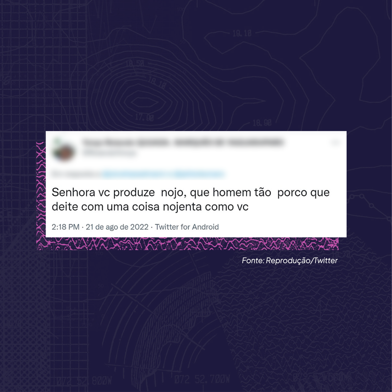 Essas formas de se dirigir às candidatas mostra que a necessária divisão entre sua atuação pública e sua vida privada não é respeitada.
