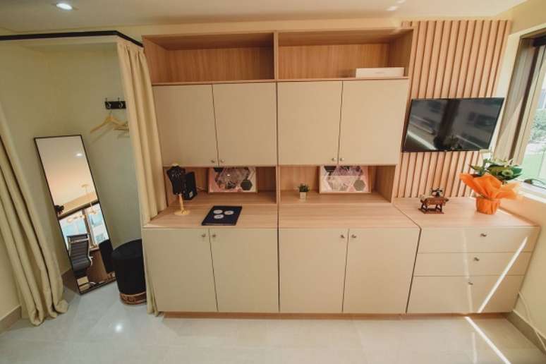 39. M&oacute;veis na cor areia &ndash; Foto Arquitetura2