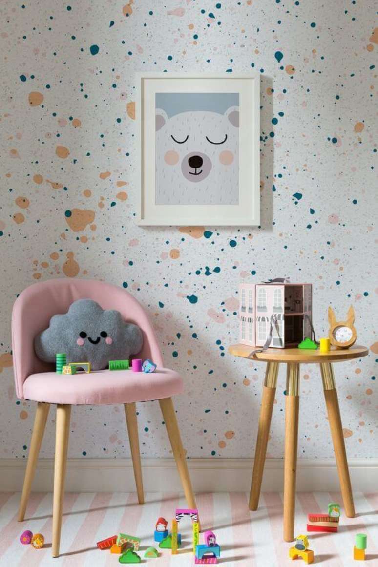 75. Paredes decoradas para quarto infantil &ndash; Via: Mooui