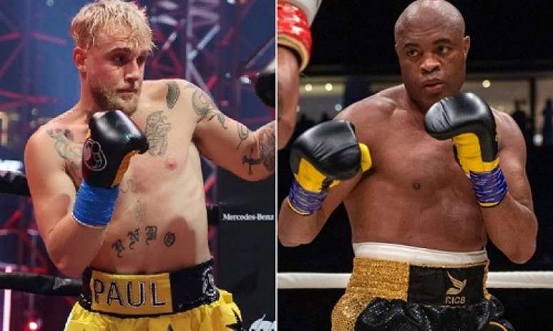 Duelo de Boxe entre Jake Paul e Anderson Silva vai acontecer em outubro, em Phoenix (EUA) (Foto: Reprodução)