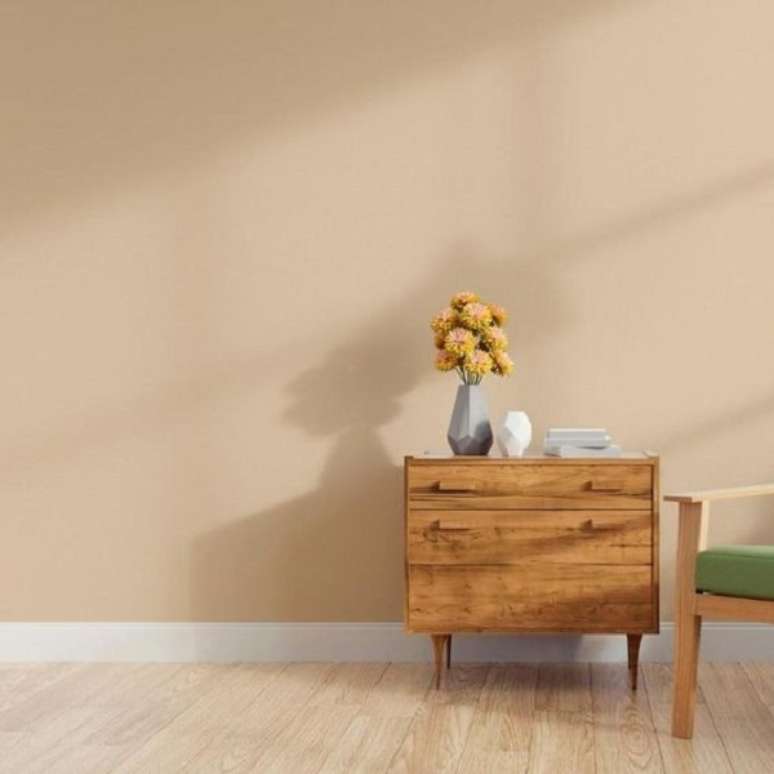 9. Parede cor areia &ndash; Foto Papel na parede