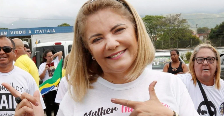 Ana Cristina Siqueira Valle, ex-mulher de Jair Bolsonaro