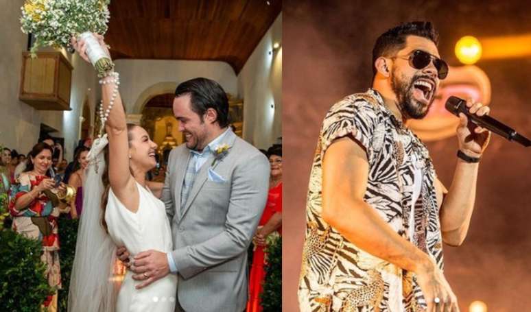 Karoline Calheiros, ex-noiva do cantor Gabriel Diniz, se casa após três anos de sua morte