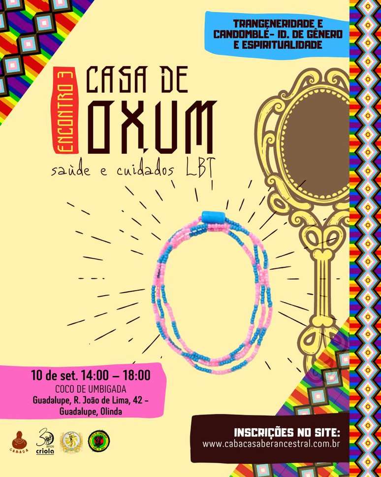 Casa de Oxum, evento. 