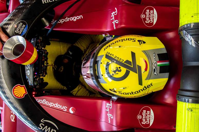 Sainz coloca Ferrari na frente no segundo treino da F1 na Itália
