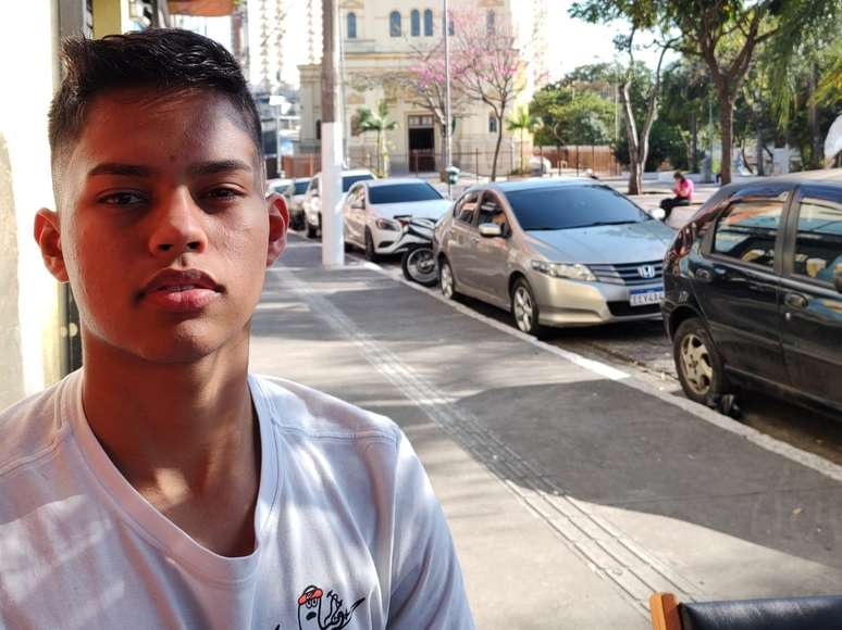 Cauã aponta questão da estrutura das escolas @Arquivo Pessoal