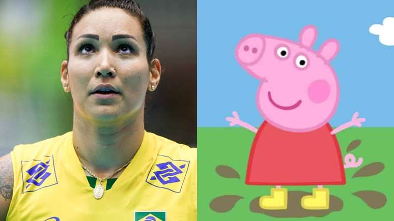 Tandara, suspensa do v&ocirc;lei, faz refer&ecirc;ncia a ideais homof&oacute;bicos e ataca novo epis&oacute;dio de Peppa Pig
