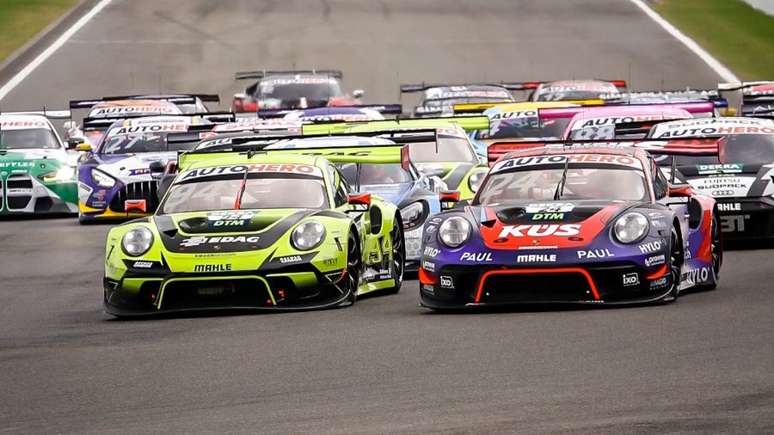 Olsen sofreu press&atilde;o de Preining na largada, mas segurou a ponta 