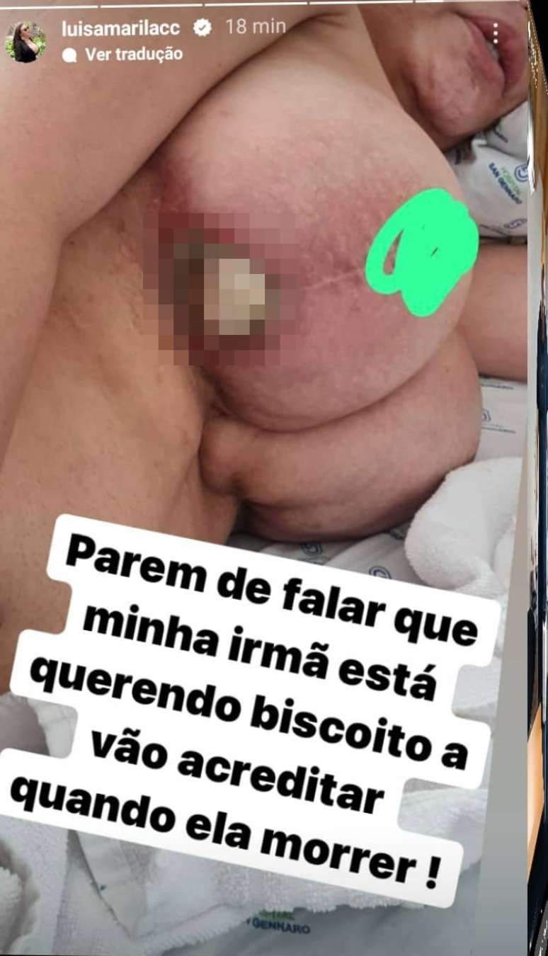 Parente da youtuber se revoltou com o desdém de haters na internet 