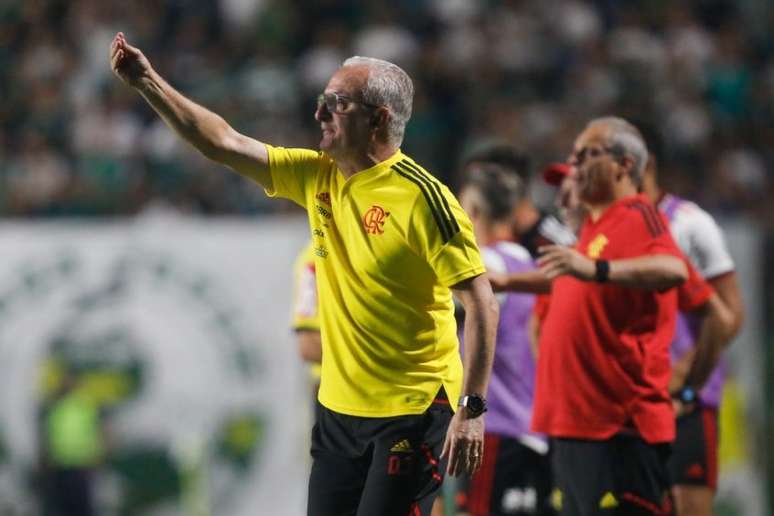 Dorival voltou a ser criticado por utilizar os reservas no Brasileirão (Foto: Gilvan de Souza/Flamengo)