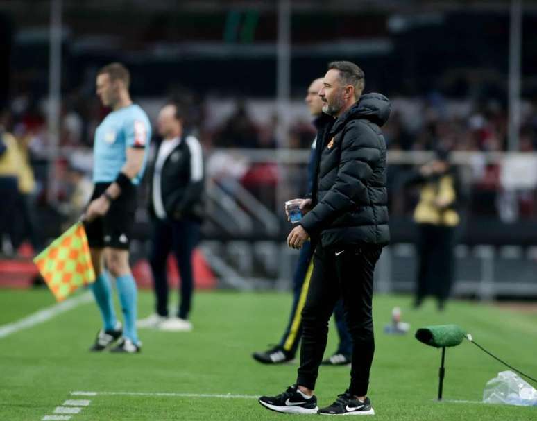 Vítor Pereira segue sem vencer o São Paulo no comando do Timão (Foto: Rodrigo Coca/Ag.Corinthians)