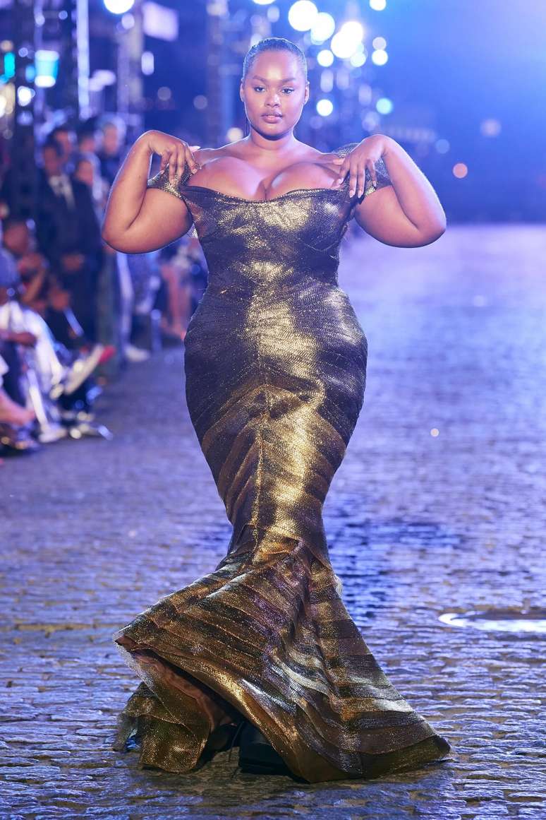 Trentini desfila com Serena Williams nas ruas de Nova York