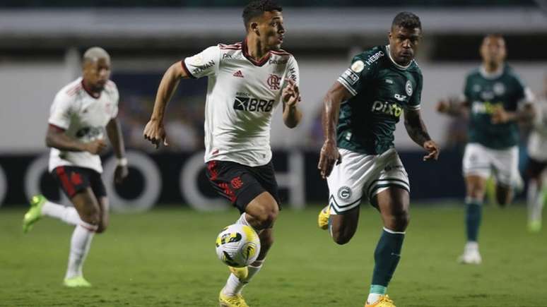 Goiás e Flamengo empataram pelo Brasileirão no último domingo (Fotos: Gilvan de Souza/Flamengo)