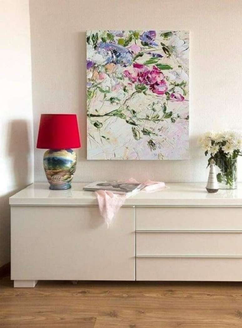 20. Quadro aquarela colorido para sala de estar &ndash; Foto Amazon