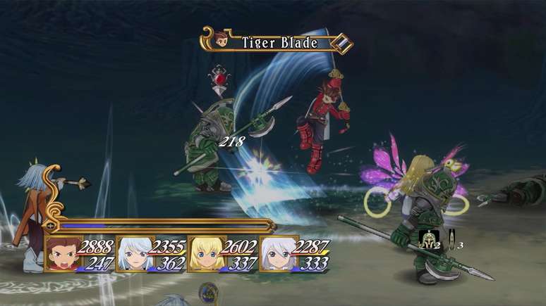 Combate em tempo real é marca registrada dos jogos da série Tales of