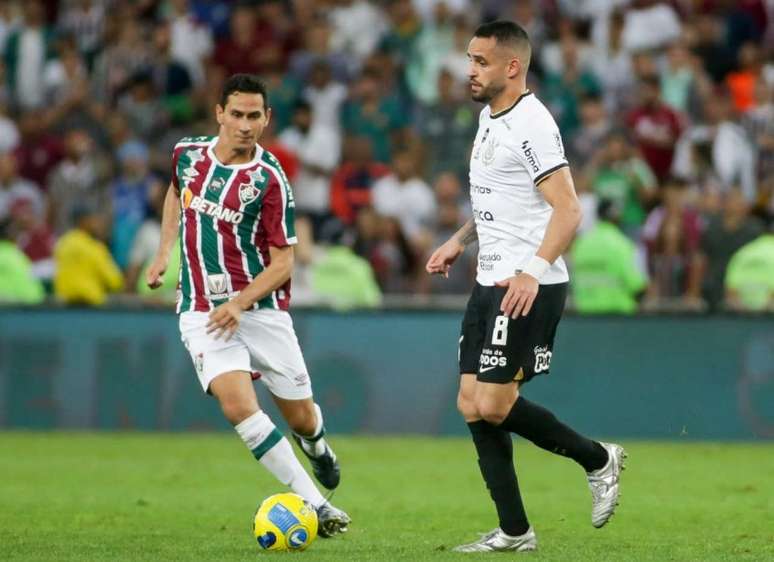 Fluminense e Corinthians duelam por vaga na decisão nesta quinta (Foto: Rodrigo Coca/Ag.Corinthians)