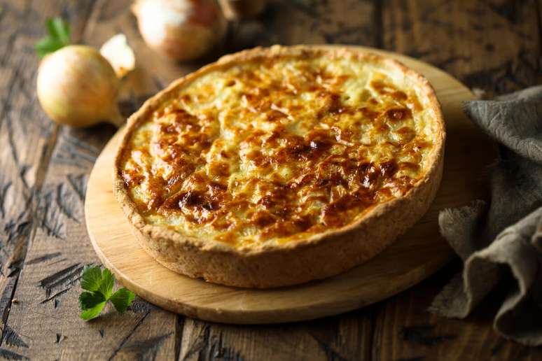 Quiche de queijo 