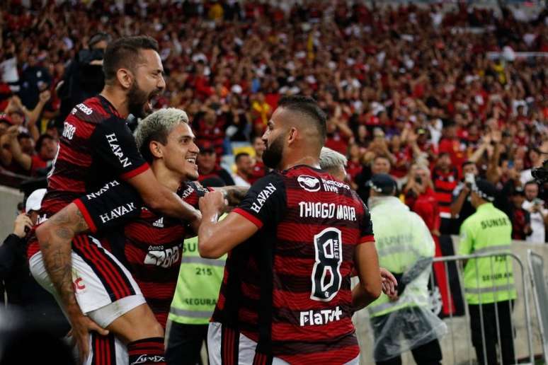 Flamengo venceu o São Paulo e está em mais uma final de Copa (Foto: Marcelo Cortes/Flamengo)