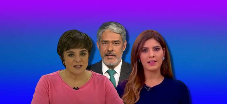Vera Magalhães, William Bonner e Andréia Sadi estão entre os jornalistas mais atacados