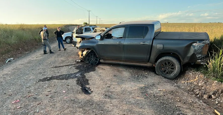 Empresário morre após colidir com barranco em estrada 