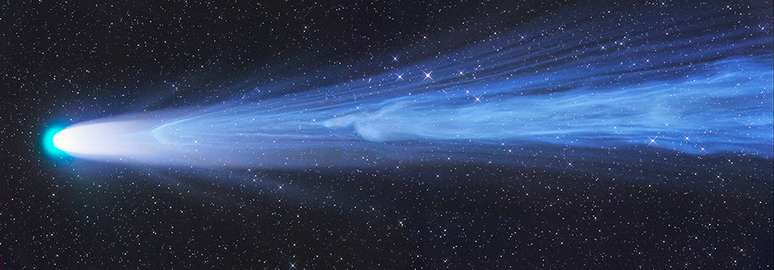 Evento de desconexão de cometa ganhou o prêmio de Fotografia de Astronomia do Ano