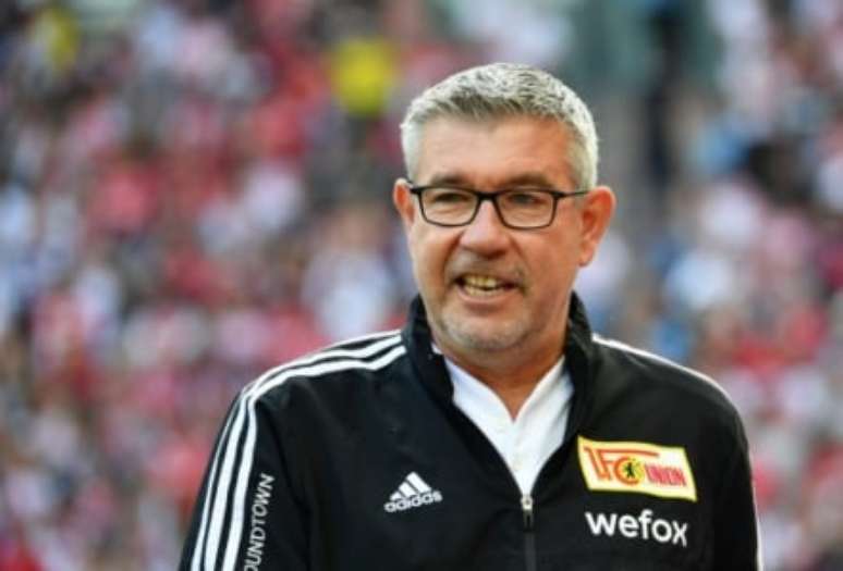 Urs Fischer é um dos responsáveis pela grande fase do Union Berlin (UWE KRAFT / AFP)