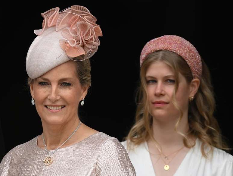 Sophie e a filha, Louise, neta mais próxima de Elizabeth II: vida longe dos palácios