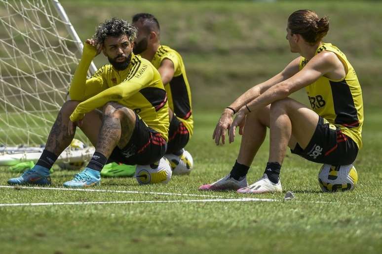 Veja a provável escalação do Flamengo para o jogo contra o Palmeiras