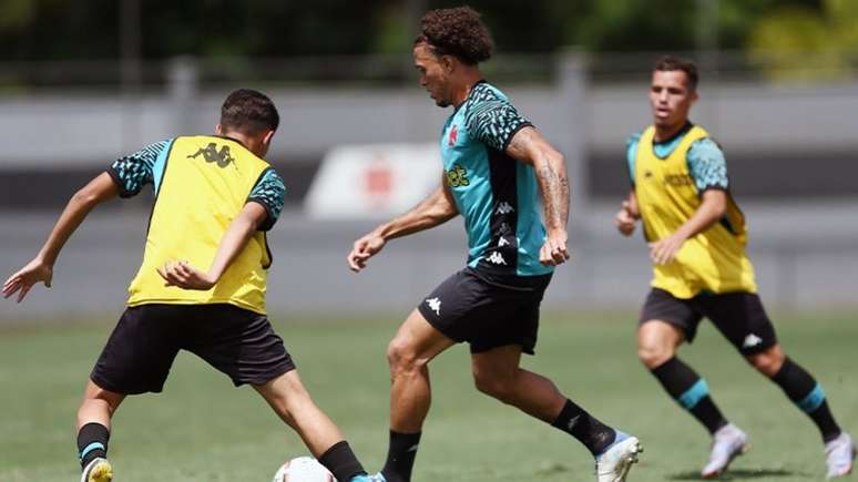 Elenco se reapresentou na manhã deste sábado no CT Moacyr Barbosa (Daniel RAMALHO/VASCO)