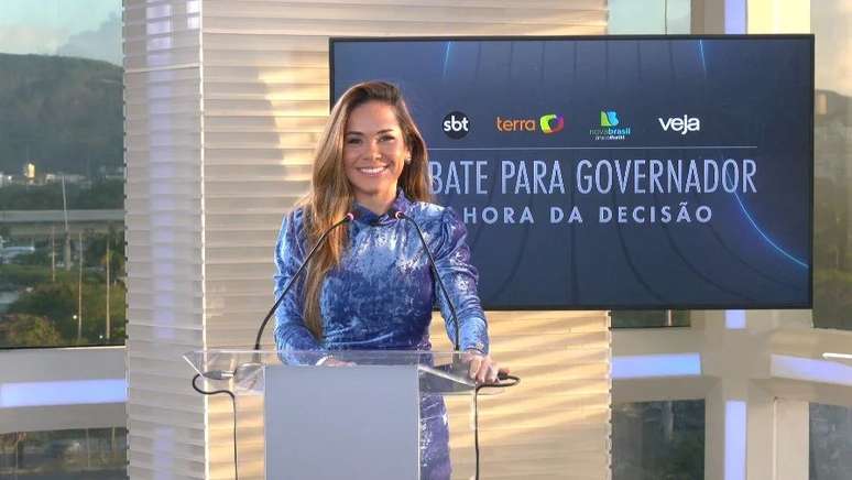 Isabele Benito irá mediar o debate de candidatos ao governo do Rio de Janeiro